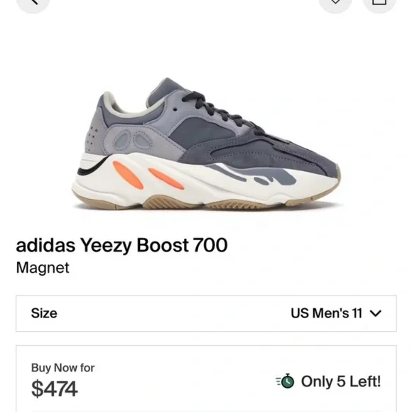 adidas gazelle silver green womens Adidas Yeezy Boost 700 Magnet – ChillyKicks